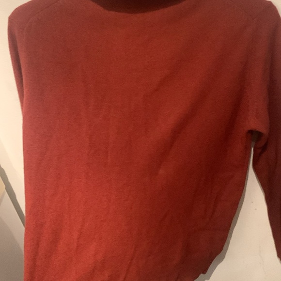 Gorgeous Burnt Orange Turtleneck Fenn Wright and Manson British Wear SZ Small - Picture 5 of 7